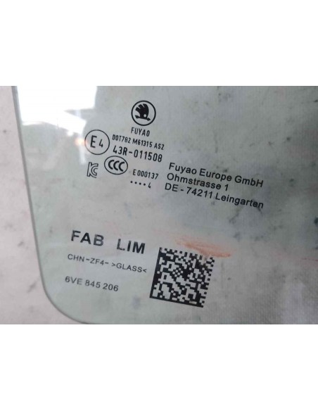 LUNA TRASERA DERECHA SKODA FABIA (PJ3) - 205237