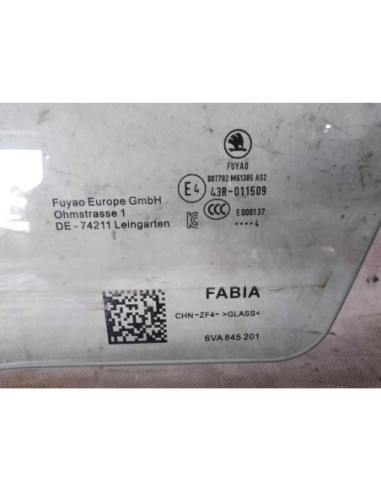 LUNA DELANTERA IZQUIERDA SKODA FABIA (PJ3) -...