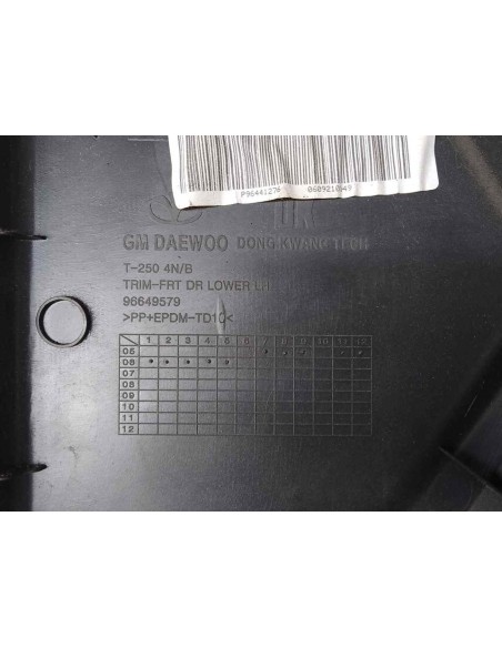 GUARNECIDO PUERTA DELANTERA IZQUIERDA CHEVROLET AVEO BERLINA - 200671