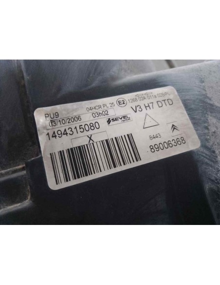 FARO DERECHO CITROEN C8 - 201987