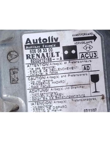 CENTRALITA AIRBAG RENAULT KANGOO I (F/KC0) -...