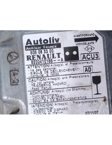 CENTRALITA AIRBAG RENAULT KANGOO I (F/KC0) - 177503