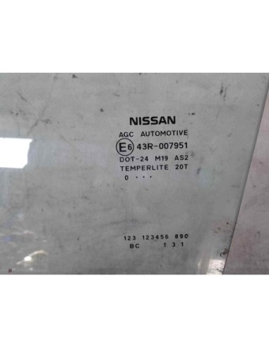 LUNA DELANTERA IZQUIERDA NISSAN JUKE (F15E) -...