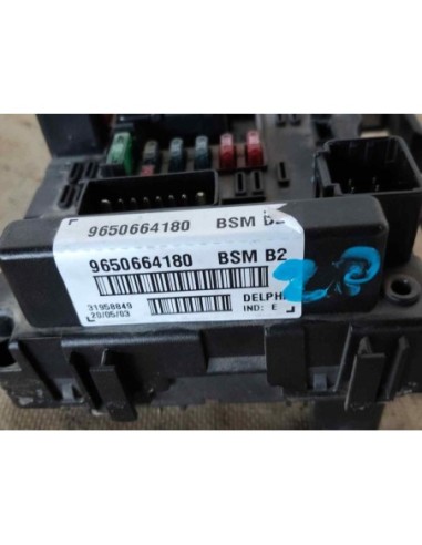 CAJA RELES / FUSIBLES PEUGEOT 206 - 250098