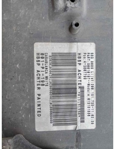 PARAGOLPES TRASERO OPEL ASTRA H BERLINA - 258750