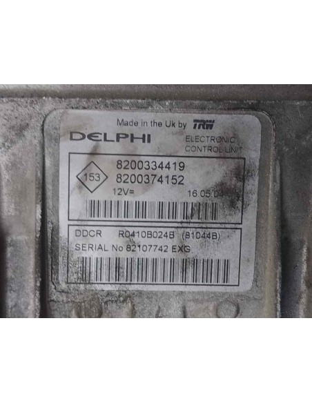 CENTRALITA MOTOR UCE RENAULT MEGANE II BERLINA 5P - 190360