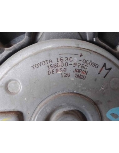 ELECTROVENTILADOR TOYOTA AVENSIS BERLINA (T25)...