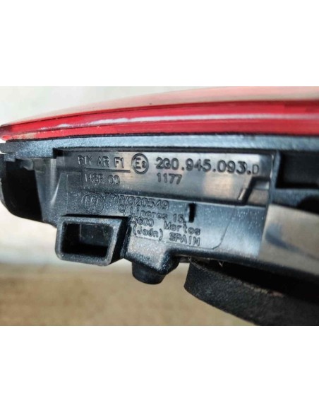 PILOTO TRASERO IZQUIERDO INTERIOR VOLKSWAGEN POLO VI (AW1)(08 2017) - 243428