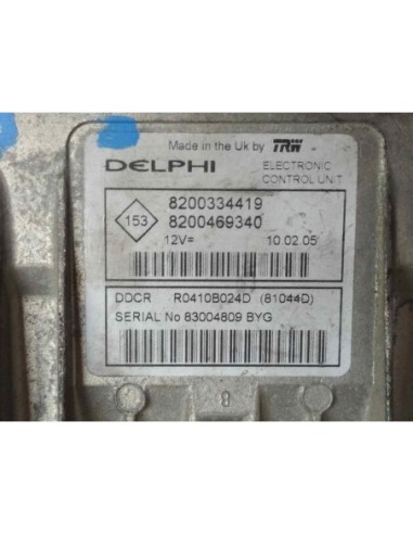 CENTRALITA MOTOR UCE RENAULT SCENIC II (JM) -...