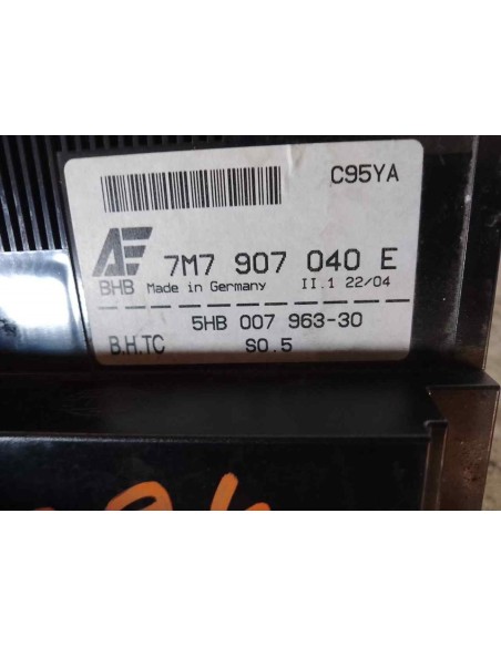 MANDO CLIMATIZADOR SEAT ALHAMBRA (7V9) - 216379