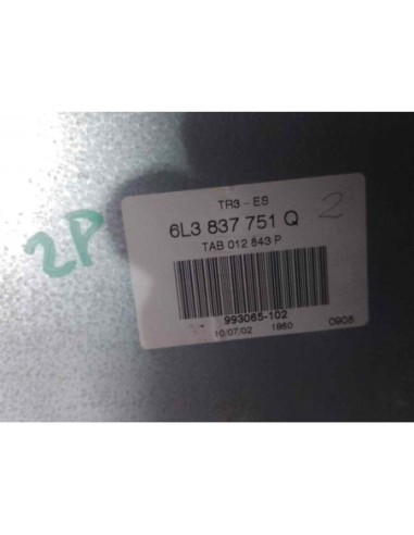 ELEVALUNAS DELANTERO IZQUIERDO SEAT IBIZA (6L1)...