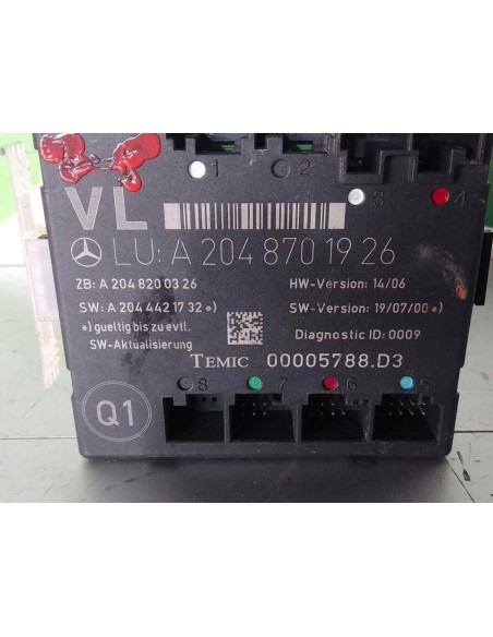 MODULO ELECTRONICO MERCEDES-BENZ CLASE C (BM 204) BERLINA - 236075
