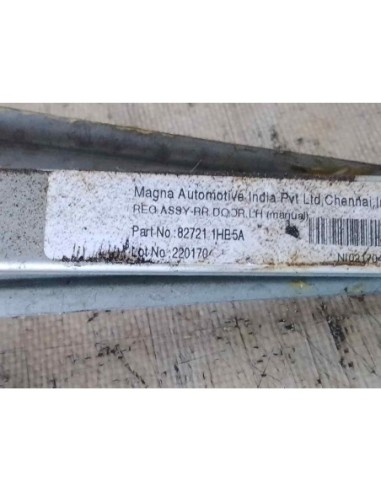 ELEVALUNAS TRASERO IZQUIERDO NISSAN MICRA...