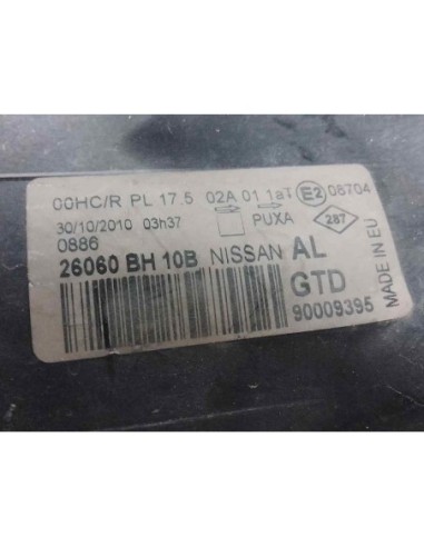 FARO IZQUIERDO NISSAN NOTE (E11E) - 155572
