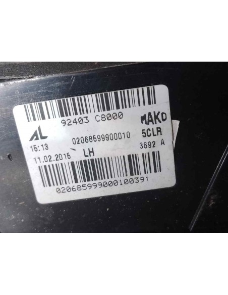 PILOTO TRASERO IZQUIERDO INTERIOR HYUNDAI I20 (GB) - 187558