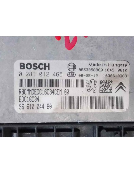 CENTRALITA MOTOR UCE PEUGEOT 207 - 187965