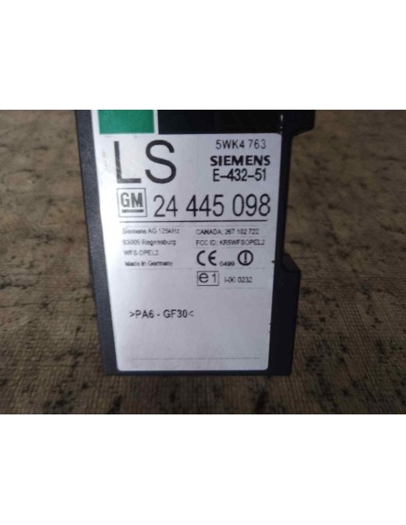 CENTRALITA INMOVILIZADOR OPEL ASTRA G CARAVAN - 165781