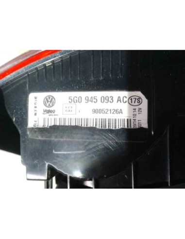 PILOTO TRASERO IZQUIERDO INTERIOR VOLKSWAGEN...