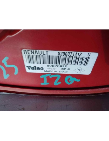 PILOTO TRASERO IZQUIERDO RENAULT CLIO II FASE II (B/CB0) - 261972