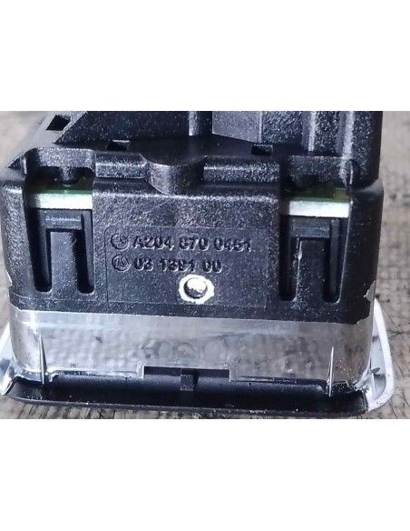 MANDO ELEVALUNAS TRASERO DERECHO MERCEDES-BENZ CLASE C (BM 204) BERLINA - 199628