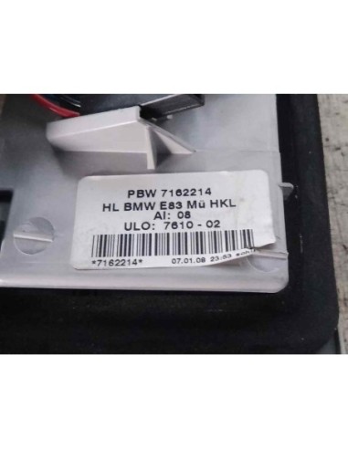 PILOTO TRASERO DERECHO INTERIOR BMW SERIE X3...