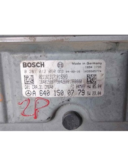 CENTRALITA MOTOR UCE MERCEDES-BENZ CLASE A (BM 169) - 141372