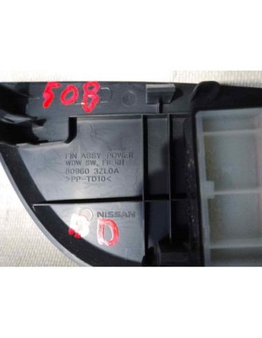 MANDO ELEVALUNAS DELANTERO DERECHO NISSAN...