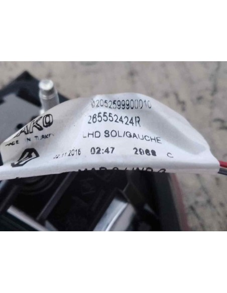 PILOTO TRASERO IZQUIERDO INTERIOR RENAULT CLIO IV GRANDTOUR - 167286