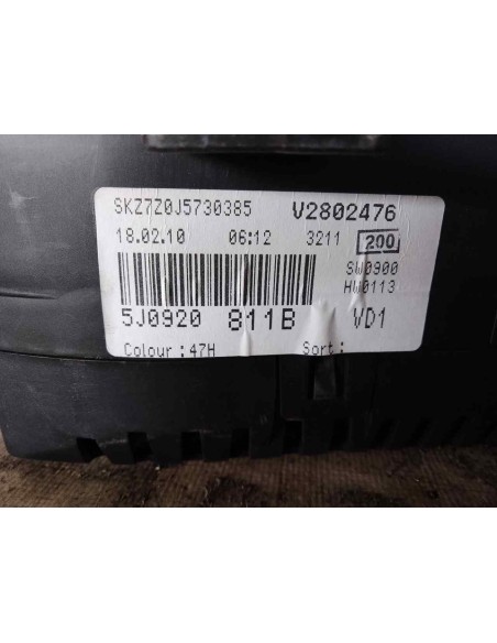 CUADRO INSTRUMENTOS SKODA FABIA (5J2) - 248819