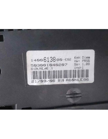 CUADRO INSTRUMENTOS CITROEN C8 - 237590