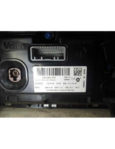 PANTALLA MULTIFUNCION RENAULT CLIO V - 203827