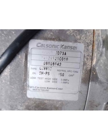 COMPRESOR AIRE ACONDICIONADO NISSAN QASHQAI...