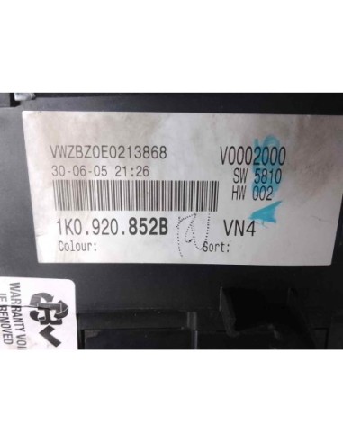 CUADRO INSTRUMENTOS VOLKSWAGEN GOLF V (1K1)(10...
