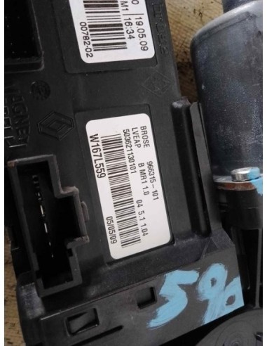 MOTOR ELEVALUNAS DELANTERO IZQUIERDO RENAULT...