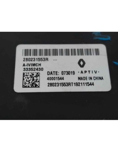 MODULO ELECTRONICO RENAULT CLIO V - 203795