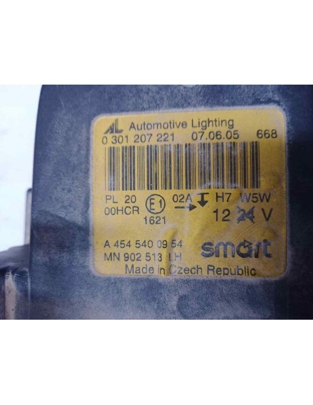 FARO IZQUIERDO SMART FORFOUR - 209258