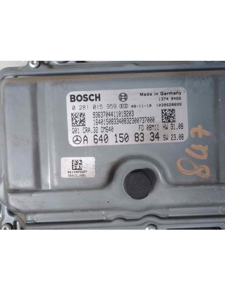 CENTRALITA MOTOR UCE MERCEDES-BENZ CLASE B (BM 245) - 231461