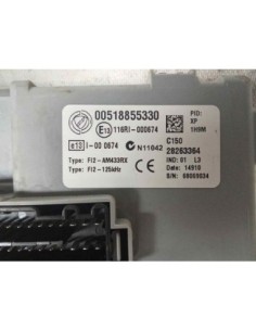 CAJA RELES / FUSIBLES FIAT II DOBLÒ (152) - 256597 2