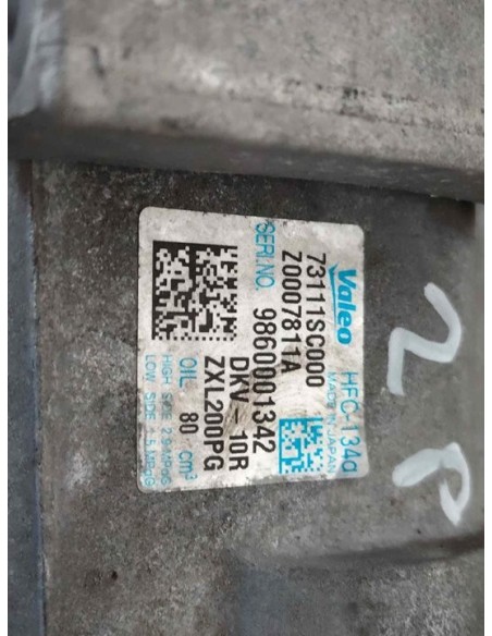 COMPRESOR AIRE ACONDICIONADO SUBARU FORESTER (S12/SH) - 239595