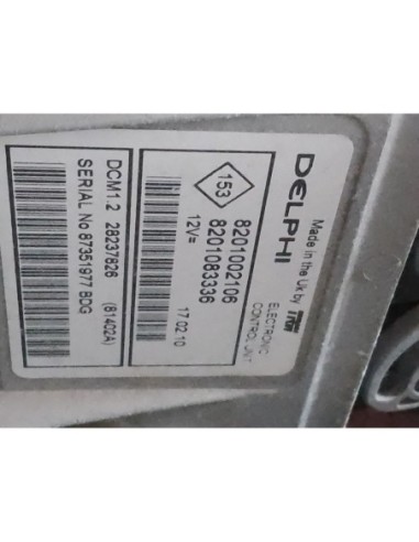 CENTRALITA MOTOR UCE DACIA LOGAN 1 EXPRESS -...