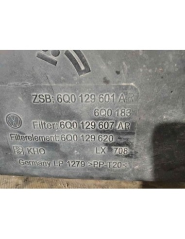 CAJA FILTRO AIRE VOLKSWAGEN POLO IV (9N3) - 206835