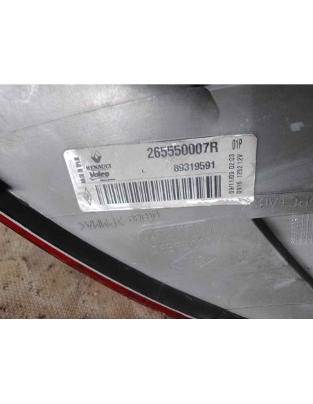 PILOTO TRASERO IZQUIERDO RENAULT MEGANE III BERLINA 5P - 230723