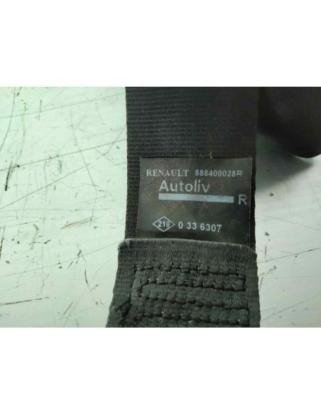 CINTURON SEGURIDAD TRASERO DERECHO RENAULT SCENIC III (JZ) - 218654