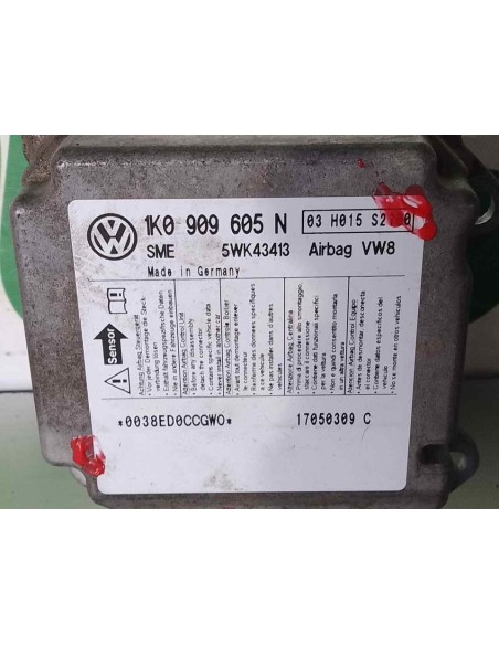 CENTRALITA AIRBAG VOLKSWAGEN GOLF PLUS V (5M1) - 191913