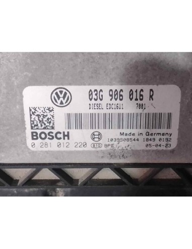 CENTRALITA MOTOR UCE VOLKSWAGEN GOLF PLUS V...