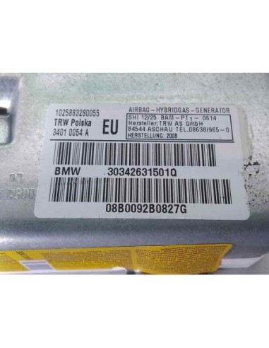 AIRBAG LATERAL DELANTERO IZQUIERDO BMW SERIE X3...