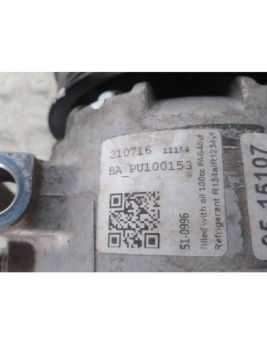 COMPRESOR AIRE ACONDICIONADO PEUGEOT 308 - 215074