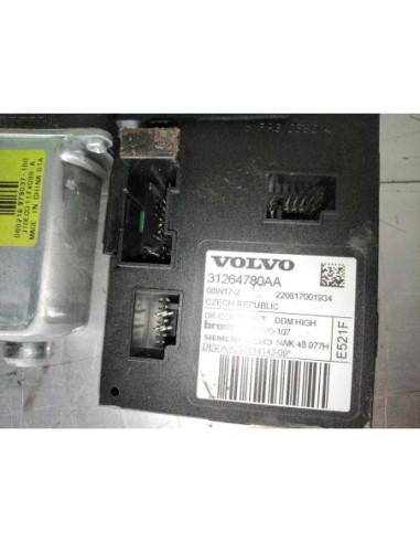 MOTOR ELEVALUNAS DELANTERO IZQUIERDO VOLVO S40...