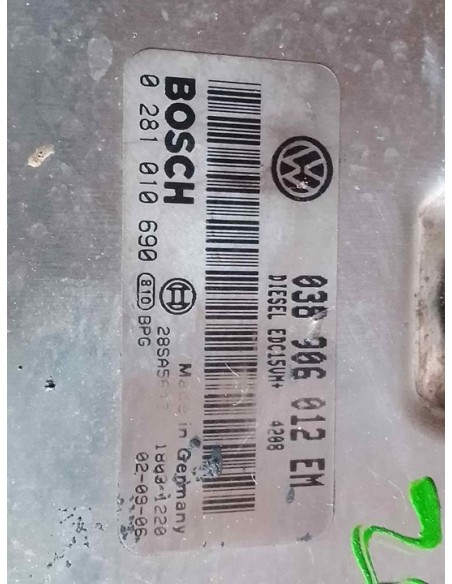 CENTRALITA MOTOR UCE SEAT IBIZA (6L1) - 262912