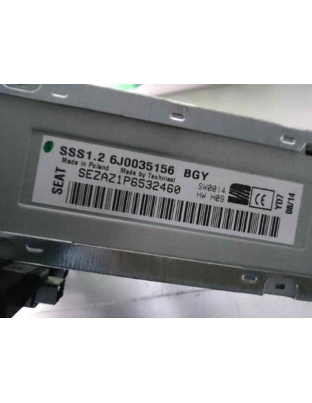 SISTEMA AUDIO / RADIO CD SEAT IBIZA BERLINA (6J5) - 131247